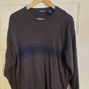Izod gray shirt  long sleeve size large